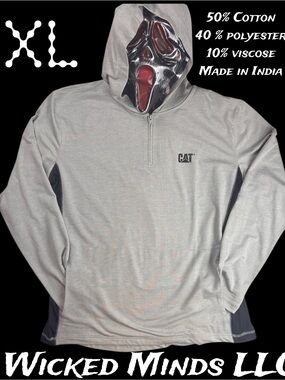Caterpillar performance pullover hoodie in size XL.